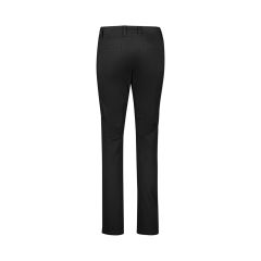 Biz Corporates Womens Traveller Slim Leg Chino_ Black