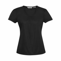 Biz Ladies Chic Top Black