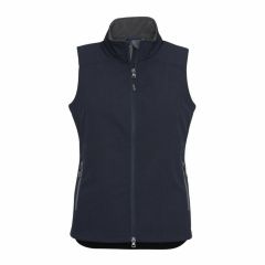 Biz Ladies Geneva Vest Navy Graphite