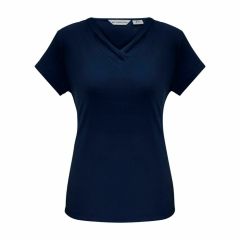 Biz Ladies Lana Short Sleeve Top Ink