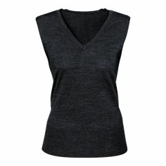 Biz Ladies Milano Vest Charcoal