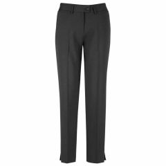 Biz Ladies Slim Leg Pant Charcoal