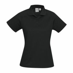 Biz Ladies Sprint Polo Black