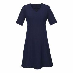 Biz Womens Siena Extended Sleeve Dress Marine