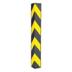 Corner Protector Square_ Black_Yellow _ 90 x 90 x 1000mm long