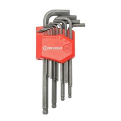 Crescent CHKLABALL13 13 Piece Long Ball End SAE Hex Key Set