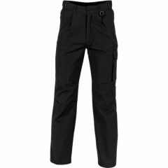 DNC 3332 260gsm Hero Air Flow Cotton Duck Weave Cargo Pants_ Blac