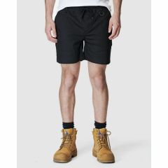 Elwood Mens Elastic Basic Short_ Black