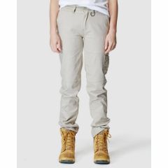 Elwood Womens Basic Pant_ Light Stone