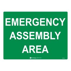 Emergency Assembly Area Sign