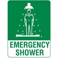 Emergency Shower Signage _ Southland _ 5005