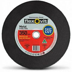 FLEXOVIT 350 x 3_8 x 25_4mm 2UE790QR RAIL CUTTING_OFF WHEELS