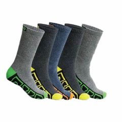 FXD SK_1 Core Socks_ Size 7_11_ Multi Coloured _ Pack of 5