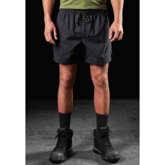 FXD WS_4 Repreve Stretch Elastic Waist Work Shorts_ Black