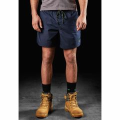 FXD WS_4 Repreve Stretch Elastic Waist Work Shorts_ Navy