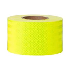 Fluorescent Lime Green Reflective Tape_ Class 1 _ 75mm x 45_7m