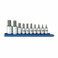 Gearwrench 10 Pc_ 3_8_ _ 1_2_ Drive Hex Bit Metric Socket Set