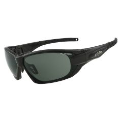 Genisys Black Gloss Frame Titanium Safety Glass_ AF_AS Smoke Lens