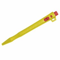 HD Metal Detect_ Retractable Pen_ BLUE Cryo' Ink_ Yellow Housing_