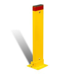 Heavy Duty Fold Down Bollard_ Parking Protector _ Key Lock_ 800mm