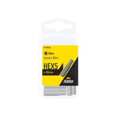 Hex5 x 30mm Insert Bits _ Handipack _x10_