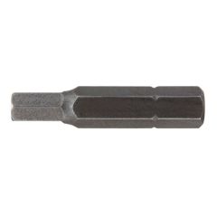 Hex 6mm x 25mm Tamper Proof Insert Bit