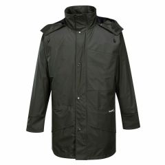 Huski Farmwear Jacket_ Forest Green