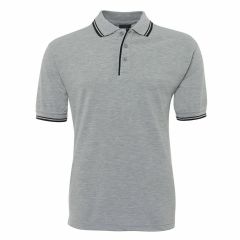 JB's Contrast Polo_ 13_ Marle_Black 