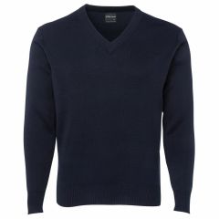 JB's Mens Wool Blend Pull Over Jumper_ Navy