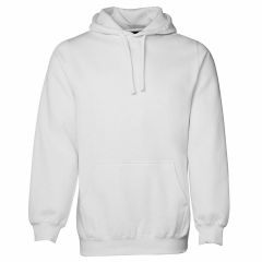 JB's Plain Fleecy Hoodie Sweat_ White