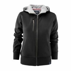 James Harvest Ladies Parkwick Hooded Jacket_ Black