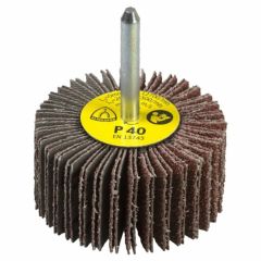 KLINGSPOR Flap wheel _ _KM613_ Aluminium oxide_Spindle_ 80 GRIT_ 