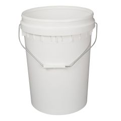 LiftSafe White Plastic Pail _ 15L