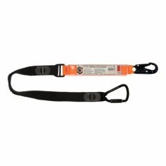 Linq Elasticated Single Leg Lanyard 1_8m_ 1 x Snap Hook_ 1 x Trip