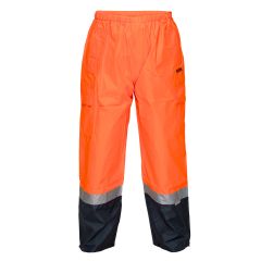 Portwest HiVis Two Tone Waterproof Cargo Pant w_ reflective tape_