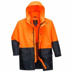 Portwest MJ206 Kimberley Lightweight Hi Vis Rain Jacket_ Orange_N