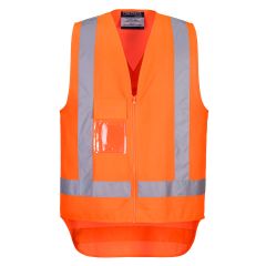 Portwest TTMC Lighweight X Back Vest_ Orange Front