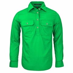 Ritemate Ladies Pilbara Shirt _ Closed Front Light Weight_ Emeral