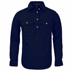 Ritemate Ladies Pilbara Shirt _ Closed Front Light Weight_ French