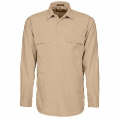 Ritemate Men's Pilbara Shirt _ Closed Front Light Weight L_S_ Cla