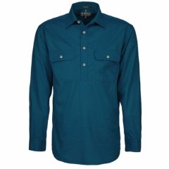 Ritemate Men's Pilbara Shirt _ Closed Front Light Weight L_S_ Die