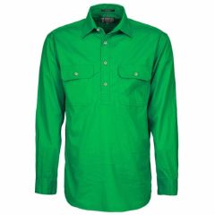 Ritemate Men's Pilbara Shirt _ Closed Front Light Weight L_S_ Eme