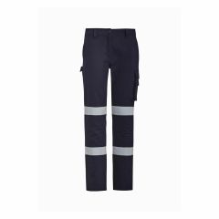 SYZMIK Womens Bio Motion Taped Pant_ Navy