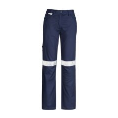 SYZMIK ZWL004 Womens Taped Utility Pant_ Navy