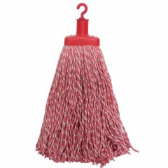 Sabco Premium Grade Cotton Contractor Mop Head 400G _ RED