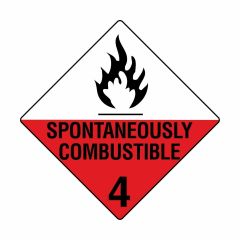 Spontaneously Combustible 4 Sign