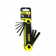 Stanley Hex Key Set Metric Fold 8pc