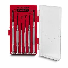 Stanley Screwdriver Set Metal Precision 6pc