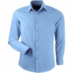 Stencil Mens Candidate Long Sleeve Shirt_ Sky Blue