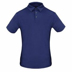 Stencil Mens Freshen Short Sleeve Polo_ Navy